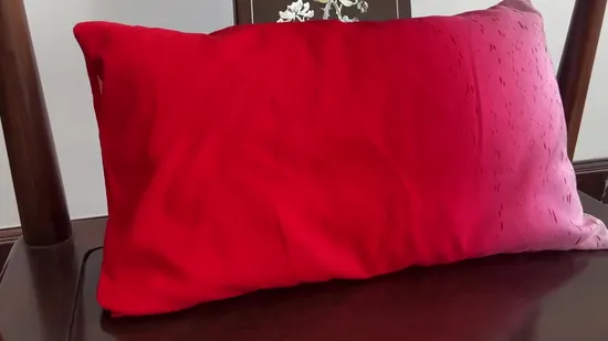 Bettwäsche aus Polyester/Baumwolle, Textil, weiches Kissen, Nacken-Reisemassage, Einwegkissen